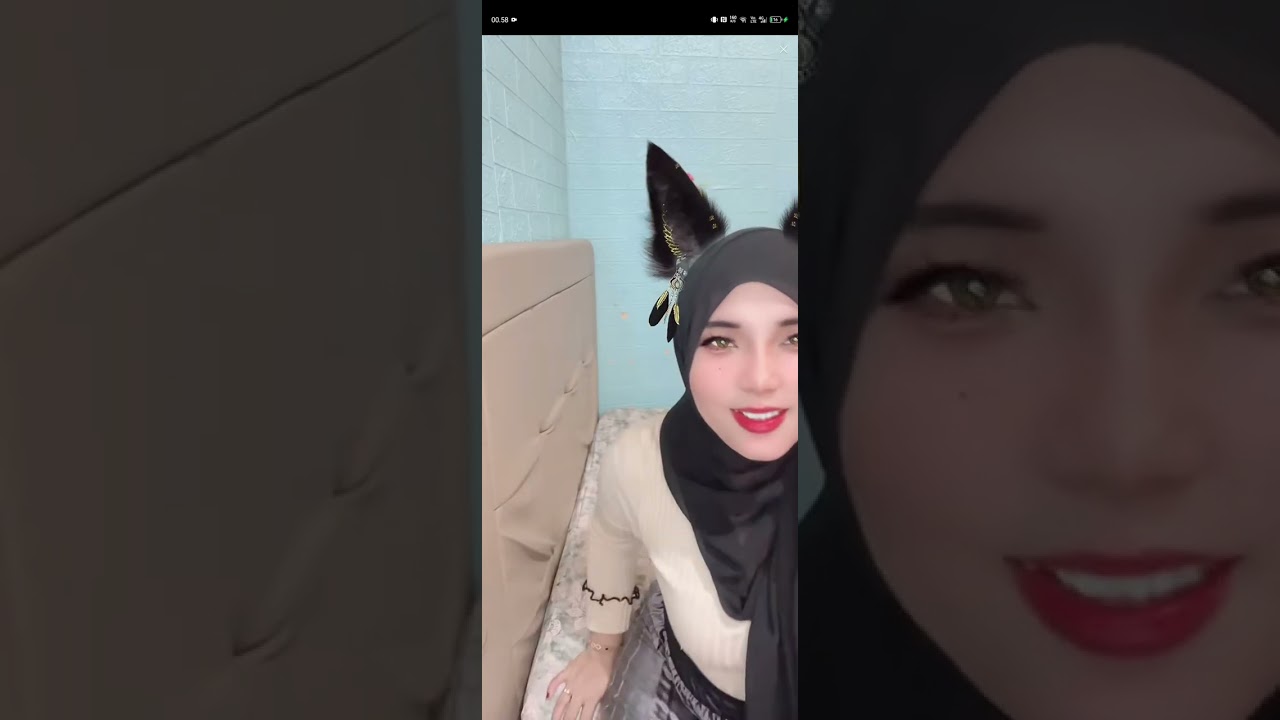 LIVE BIGO HOT TANTE JILBAB HALU GOYANG HOT DI KASUR