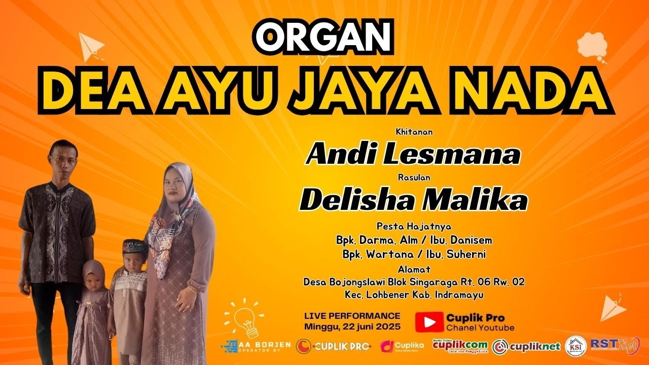 LIVE DEA AYU JAYA NADA @MALAM // BOJONGSLAWI, 22 JUNI 2025