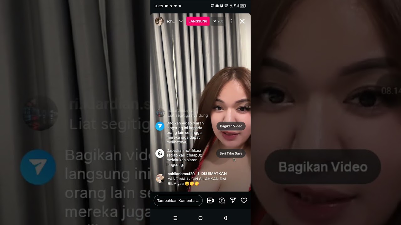 Live ichaap hot #bigo #instagram