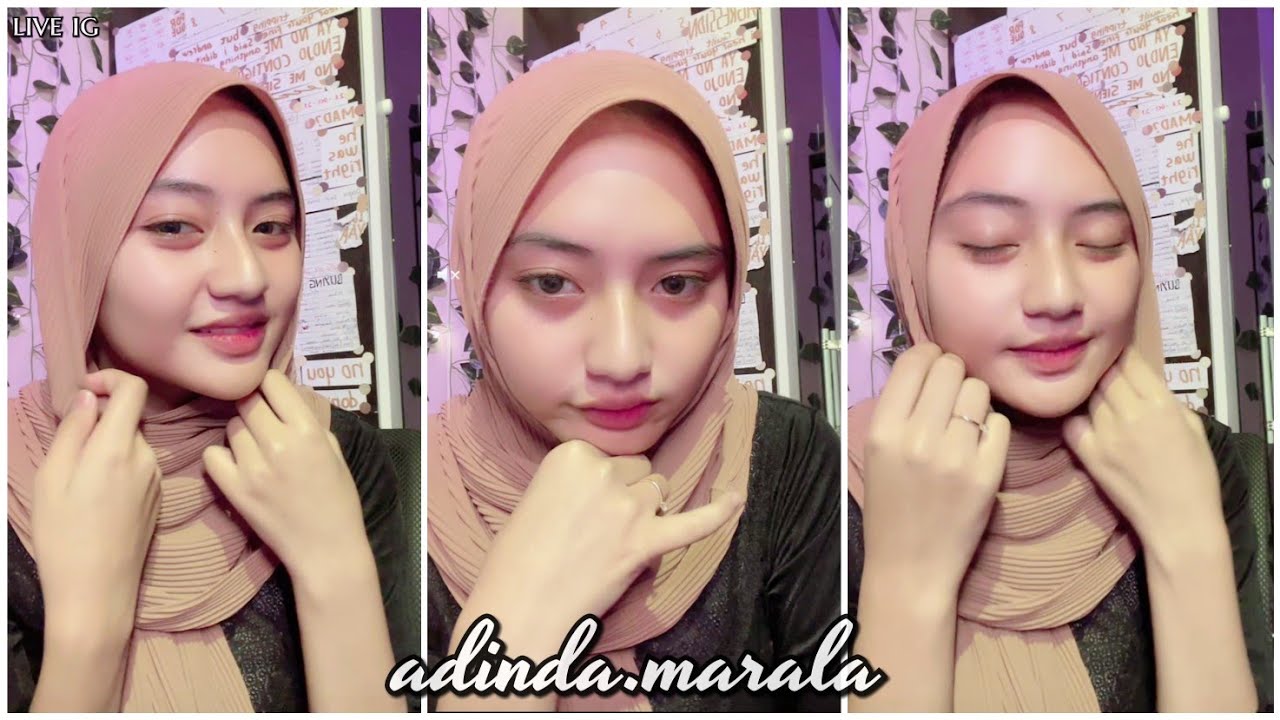 Live IG adinda.marala (220807)