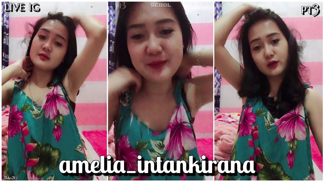Live IG amelia_intankirana #03 (211211)