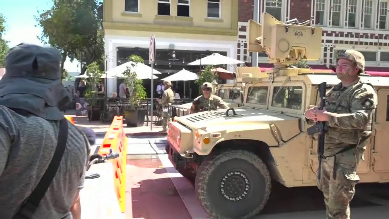 Live! Immigration RAID Chaos: 2,000 National Guard troops, 700 Marines head to Los Angeles