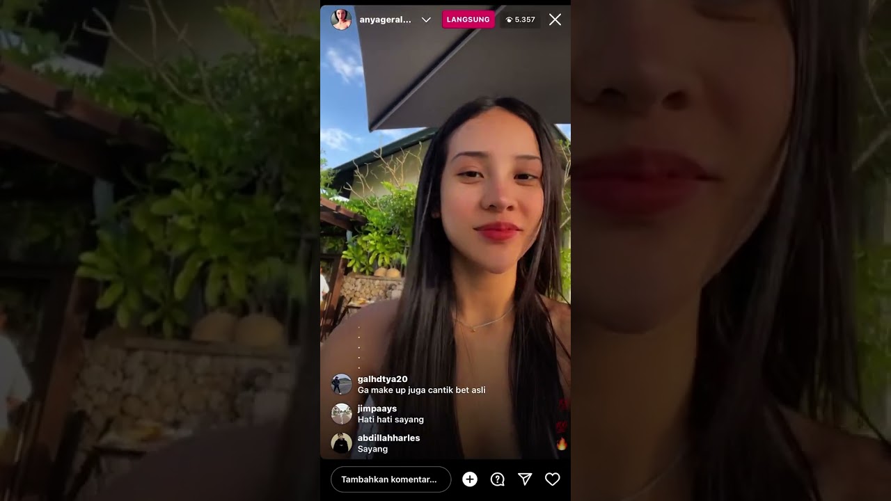 🔴Live Instagram Anya Geraldine || Hot Vibes Di Bali‼️‼️