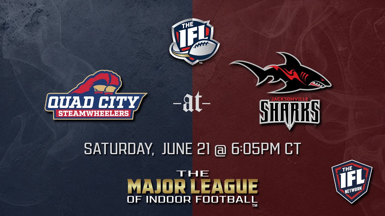 Live Look-In: Quad City Steamwheelers at Jacksonville Sharks