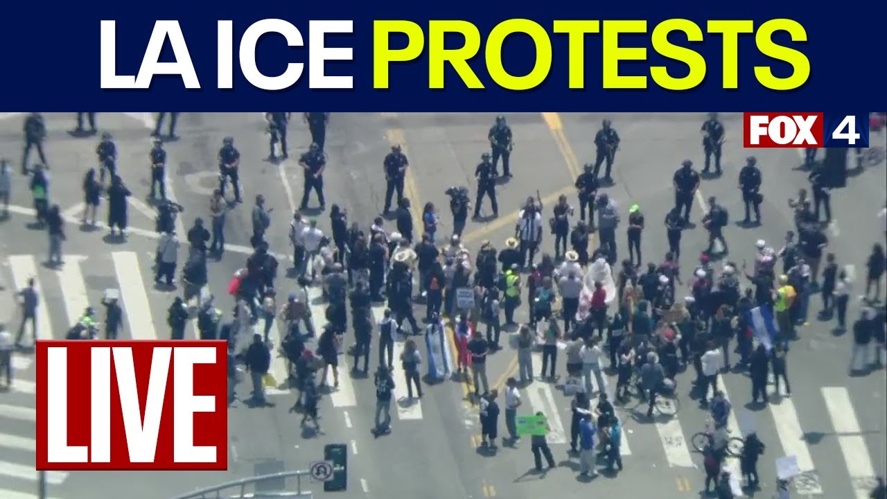 🔴LIVE: Los Angeles ICE protests | FOX 4 News