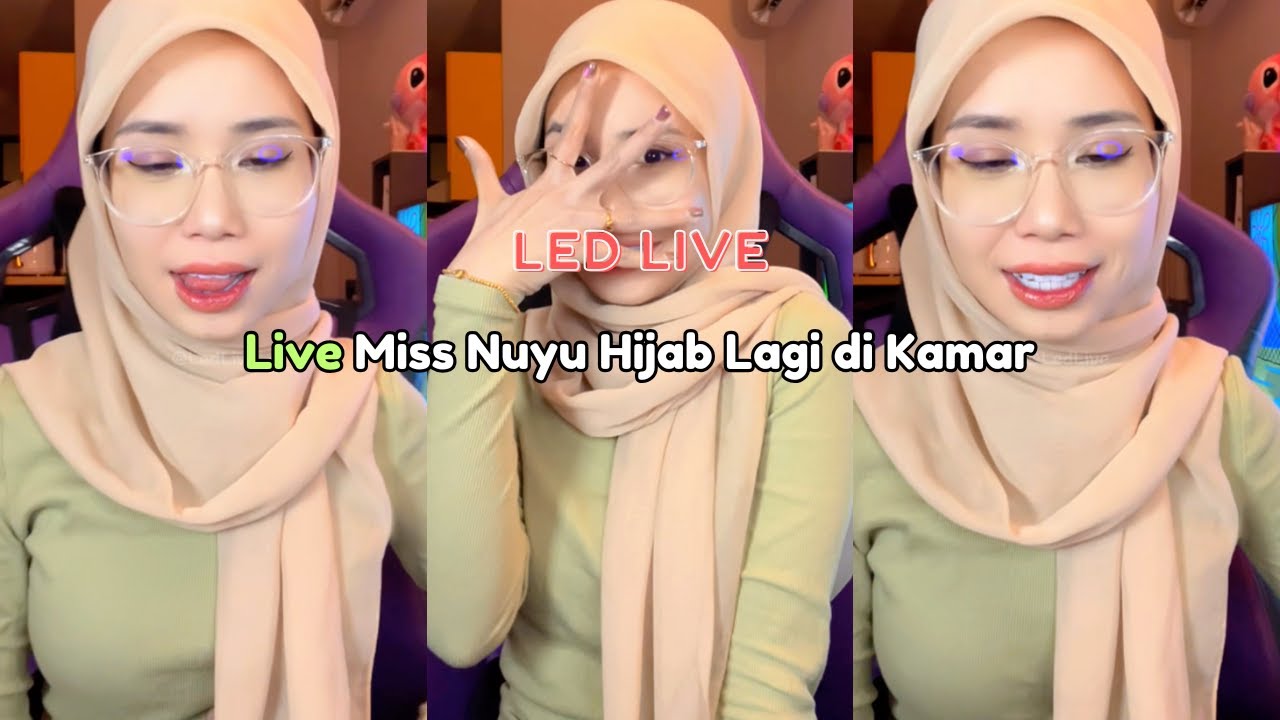 Live Miss Nuyu Hijab Lagi di Kamar