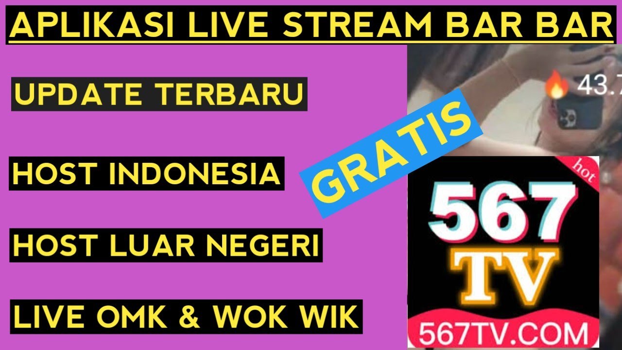 Live om*k Indonesia update terbaru 🔥 aplikasi live streaming bar bar Indonesia gratis