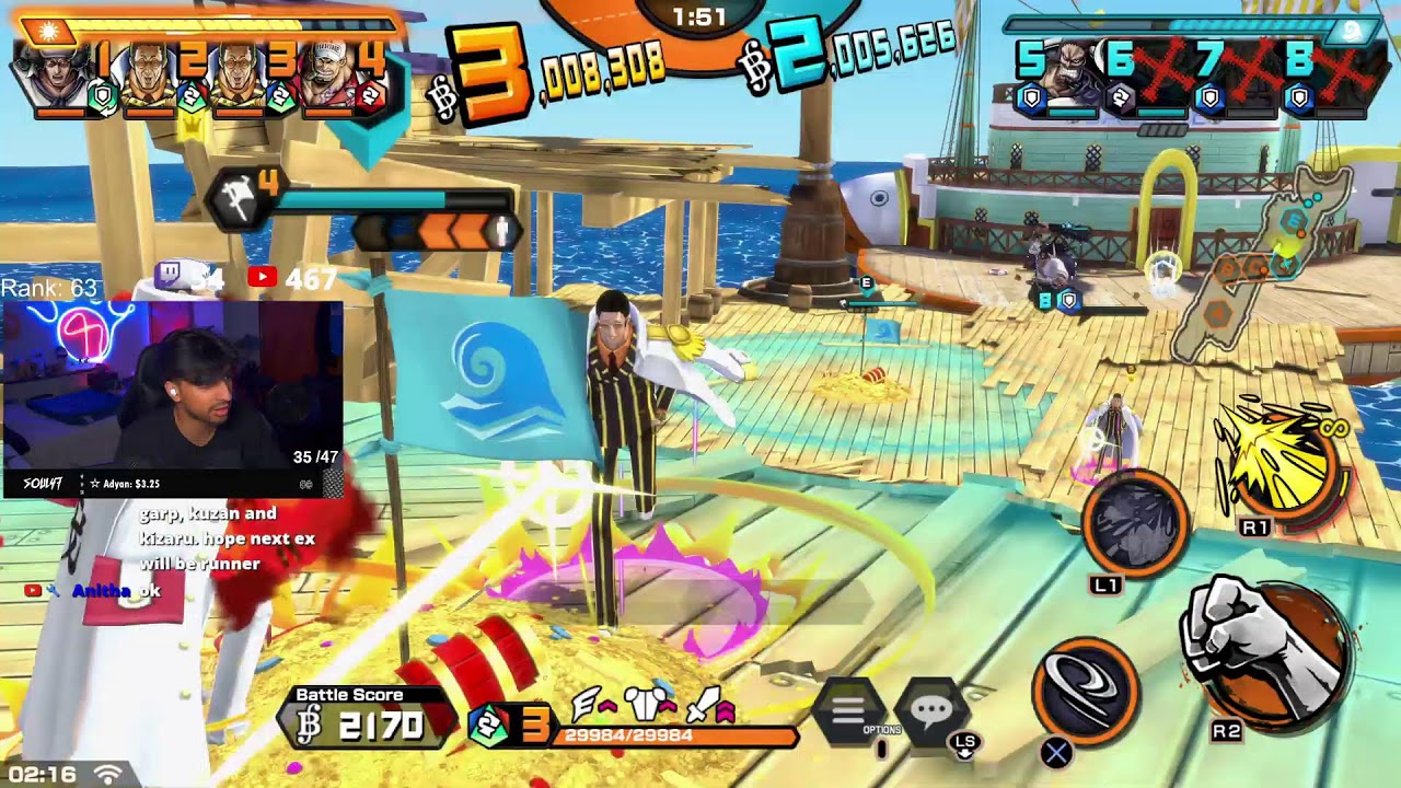 [🔴LIVE] ONE PIECE BOUNTY RUSH TOP 100 RANKED