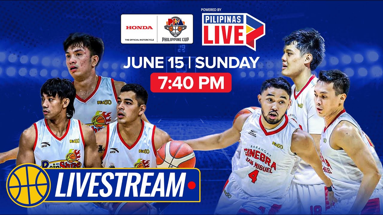 LIVE: RAIN OR SHINE vs. BRGY. GINEBRA | PBA Season 49 Philippine Cup | June 15, 2025