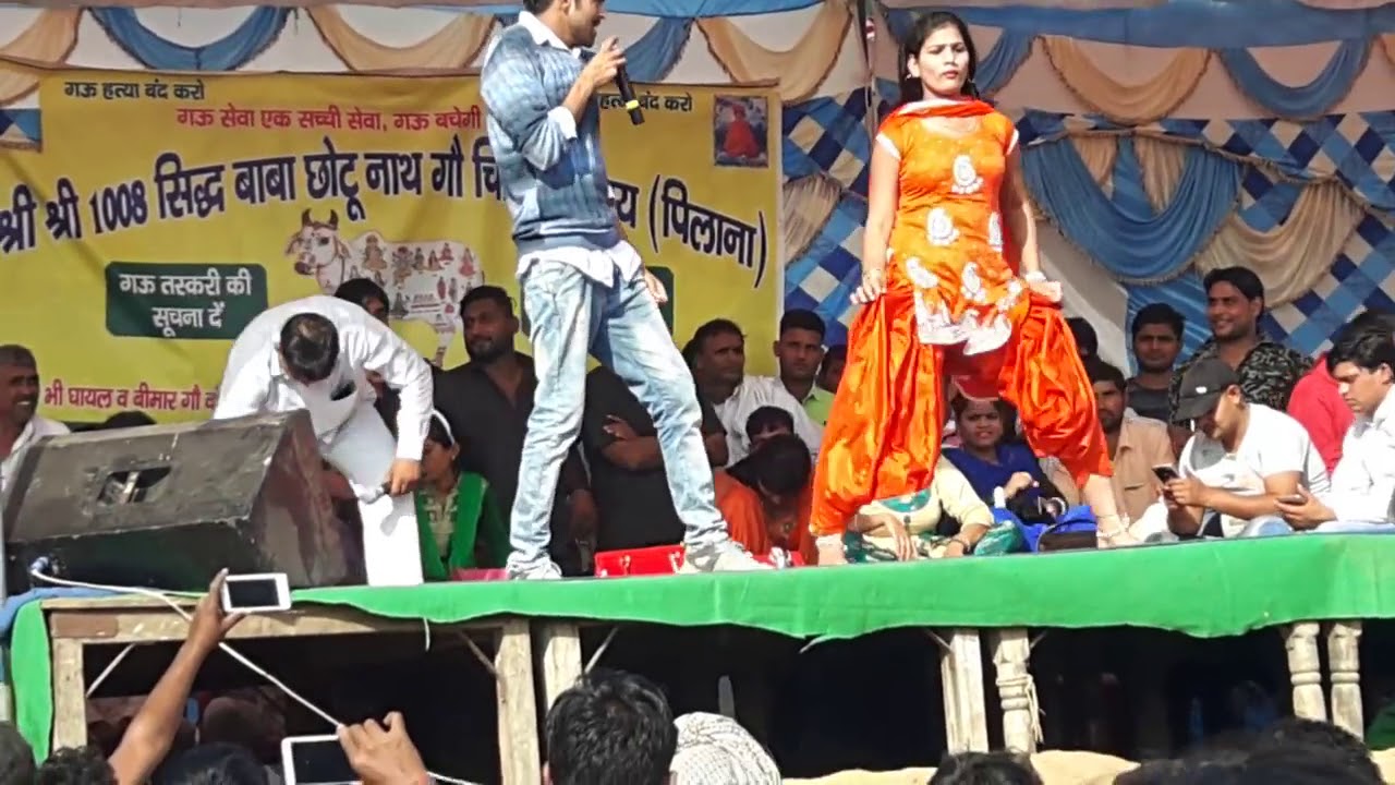 Live show Masoom Sharma Usha Jangra dance