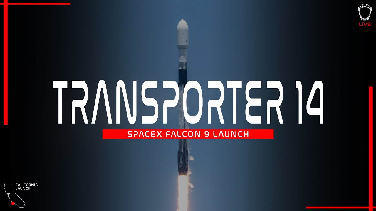 LIVE! SpaceX Transporter 14 Launch from Vandenberg, California