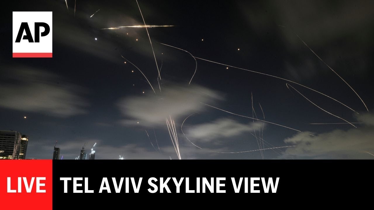 LIVE: Tel Aviv skyline in Israel after US strikes on Iran nuclear sites