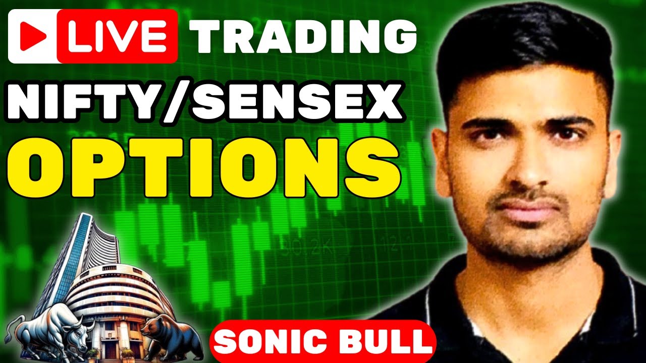 LIVE TRADING: NIFTY / SENSEX | 6-6-2025 | TheSonicBull