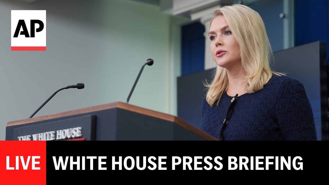 LIVE: White House press briefing