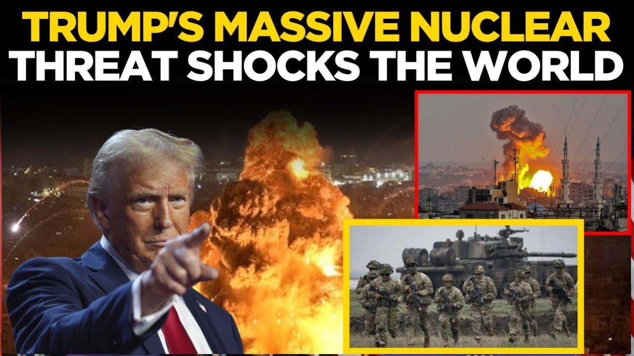 LIVE: 'World War 3 In...': Trump Issues STUNNING Nuclear Warning | US Big Attack On Iran | US News
