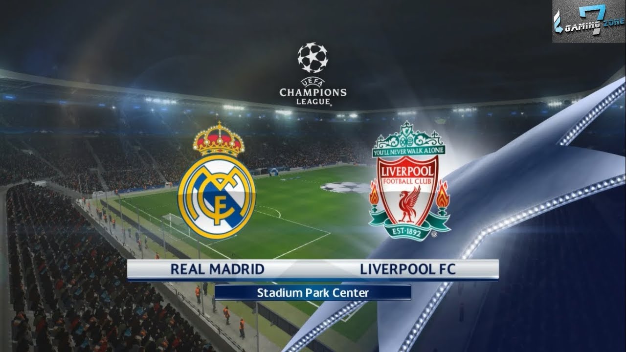 Liverpool VS Real Madrid Uefa Champions League Finals PES 2018 Gameplay Full HD 60 FPS