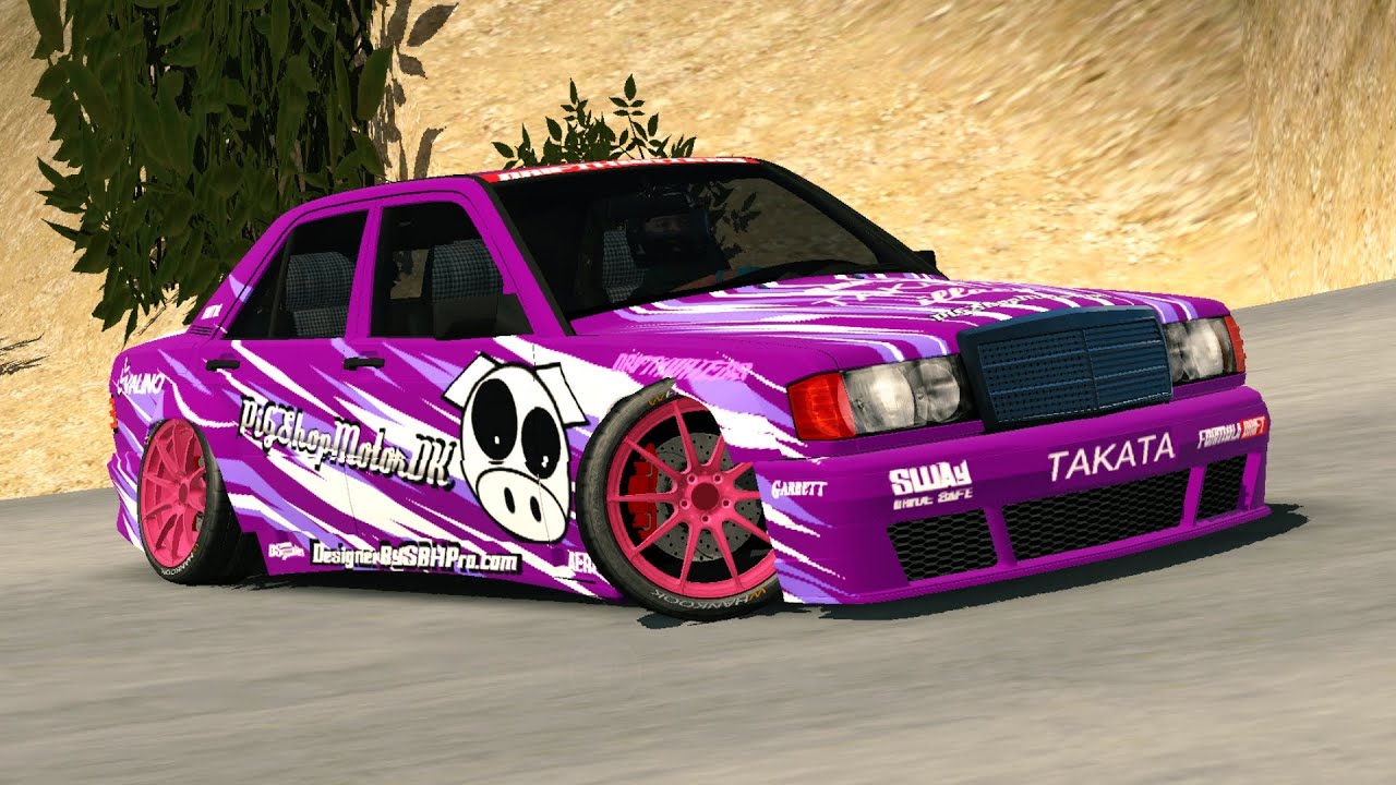 Livery Mercedes Benz E190 (part subscriber build) #24 (Tutorial Design)