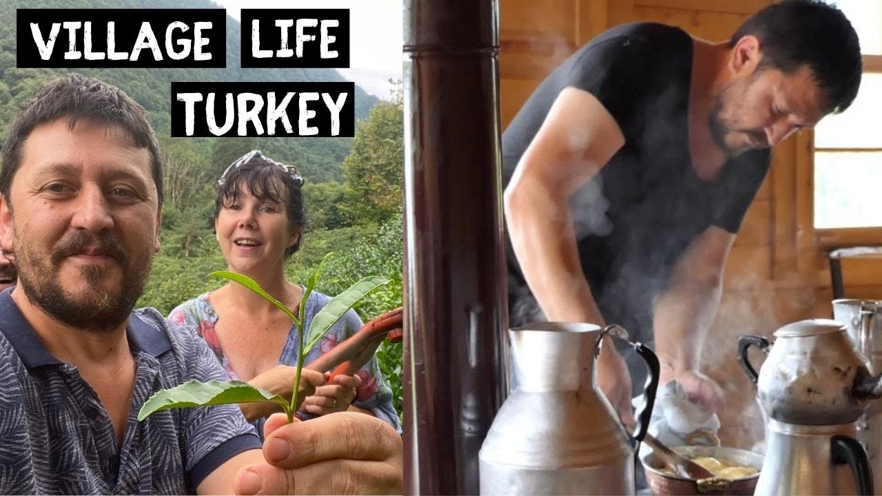 LIVING with a TURKISH FAMILY at a TEA HOUSE IN ARTVIN