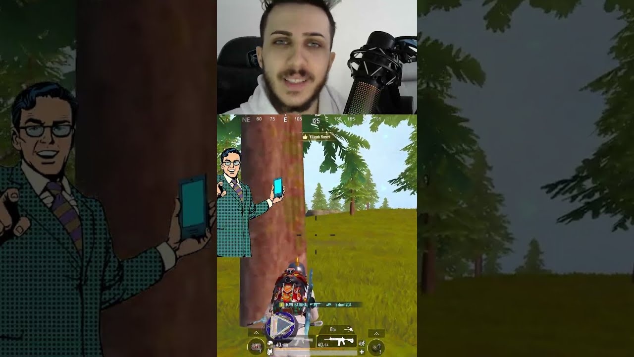 İLK TÜRK YOUTUBER İNANAMAYACAKSIN! #shorts #batuhal #pubgmobile #pubg
