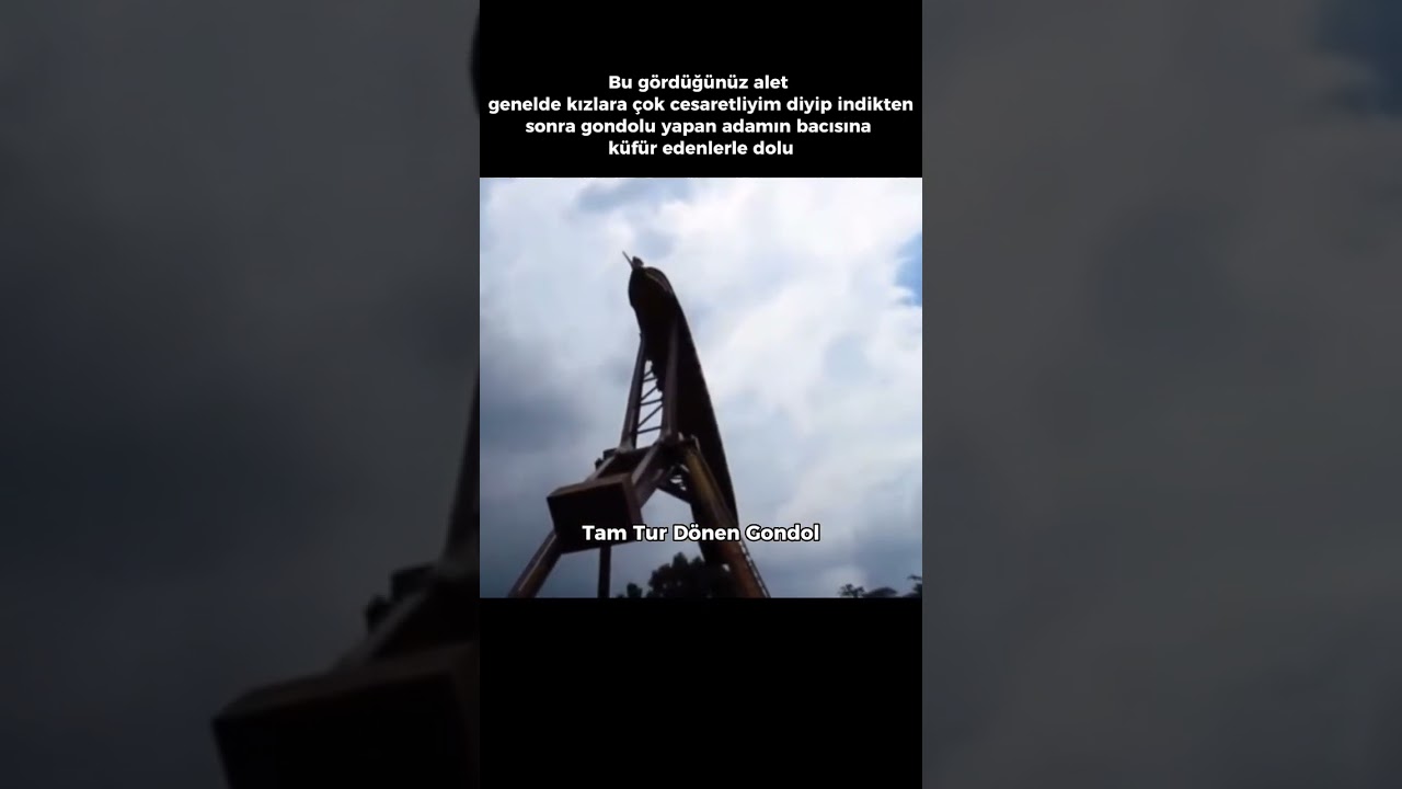 İlk videom :) #keşfet #lunapark #gondol
