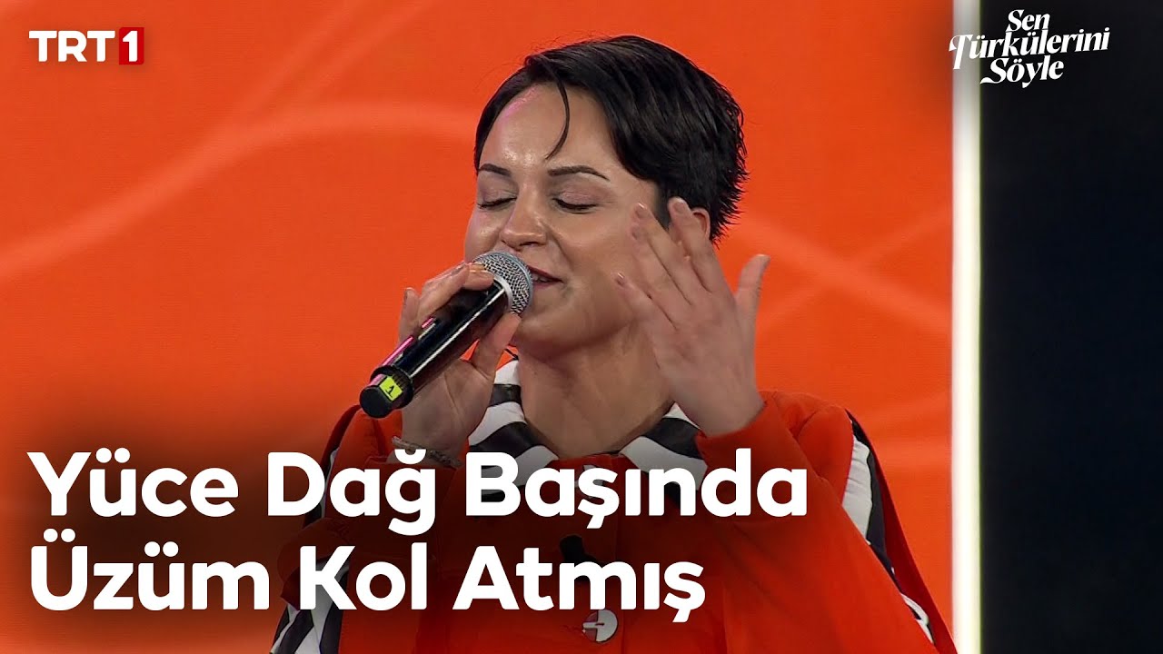İlke Yıldız - Yüce Dağ Başında Üzüm Kol Atmış - Sen Türkülerini Söyle 18. Bölüm @trt1