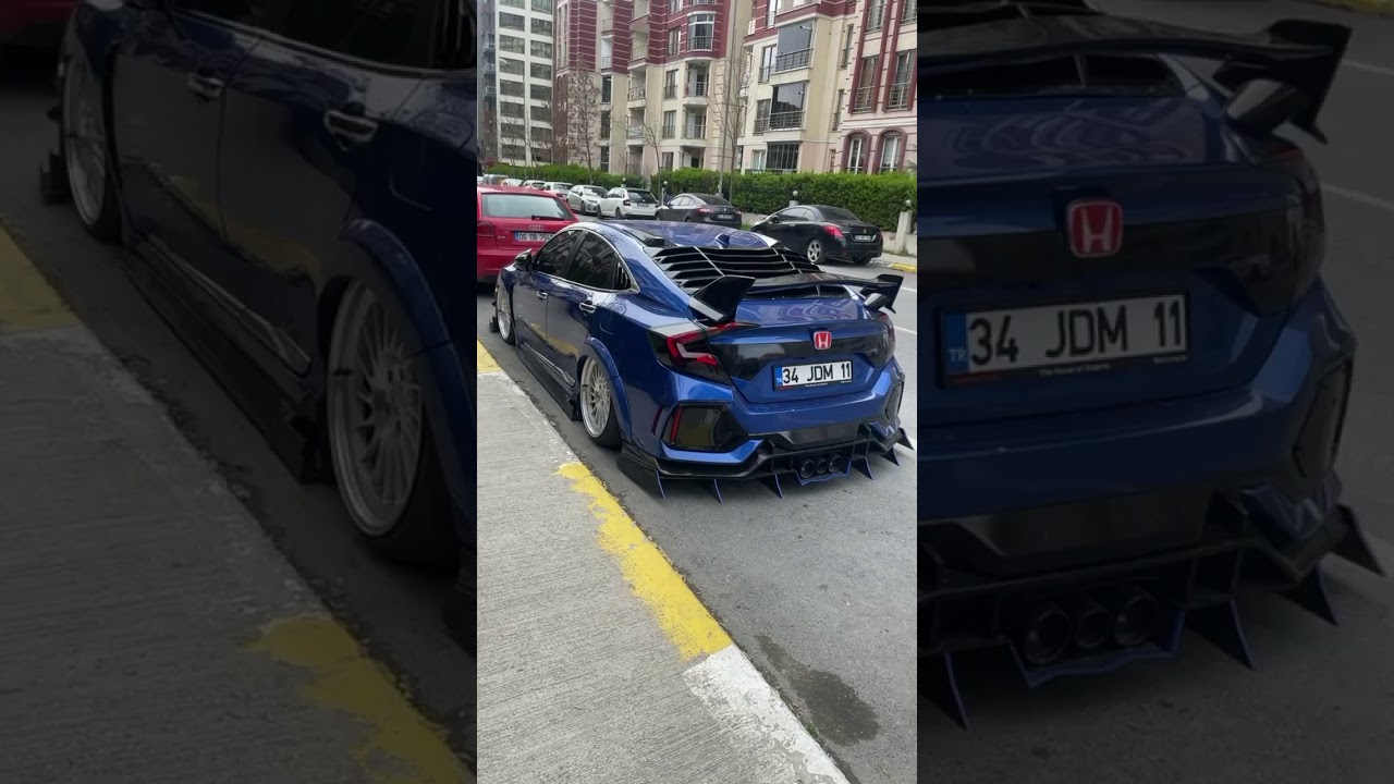 LÜKS MODİFİYELİ HONDA ARAÇ DIŞ ÇEKIM INSTAGRAM #SNAP #STORY