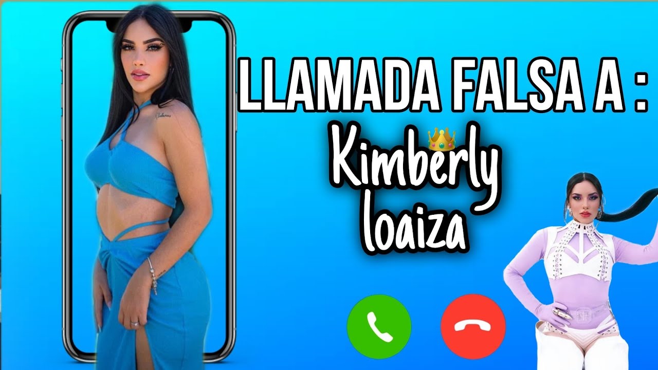 Llamada Falsa a KIMBERLY LOAIZA ✨✌️