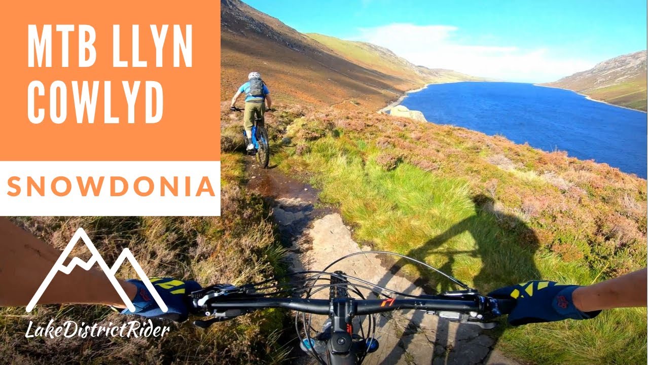 Llyn Cowlyd - a technical rugged old school mountain bike ride past the deepest lake in Snowdonia