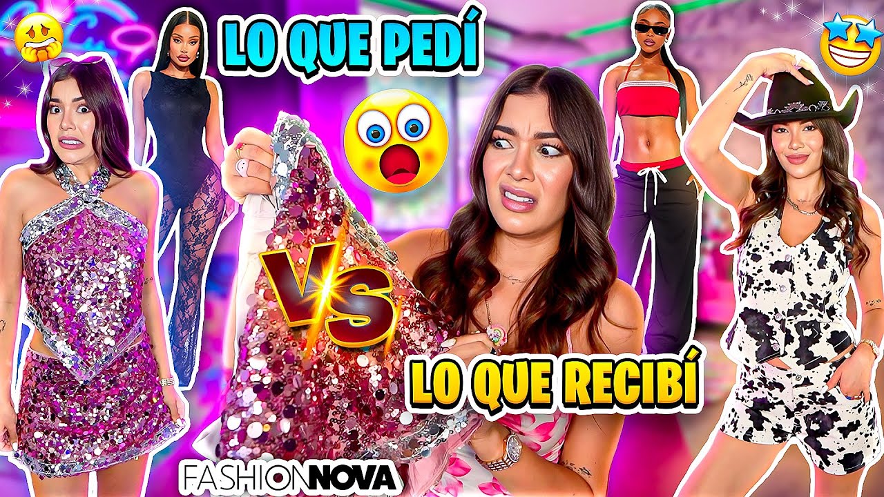 LO QUE PEDÍ vs LO QUE RECIBÍ 😱 ¿ME GUSTÓ?Súper HAUL - Fashionnova / Lulu99