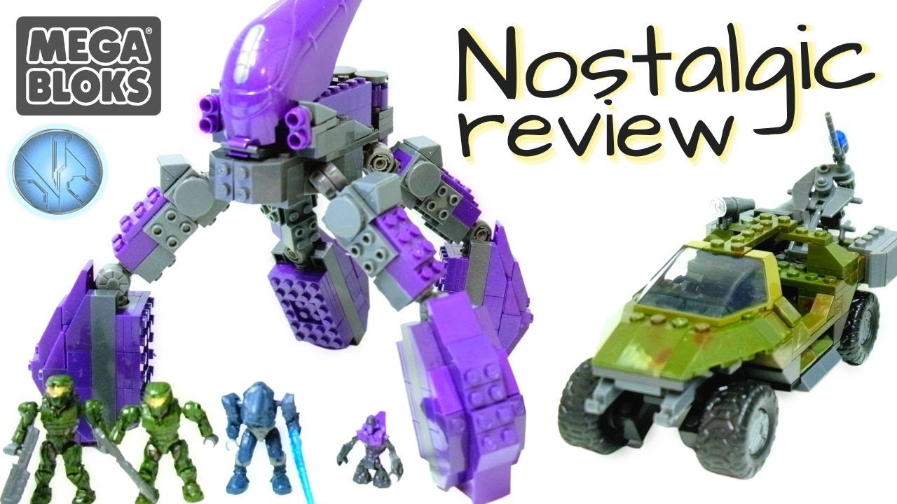Locust VS Gausshog is NOSTALGIC! Halo Mega Bloks Review.