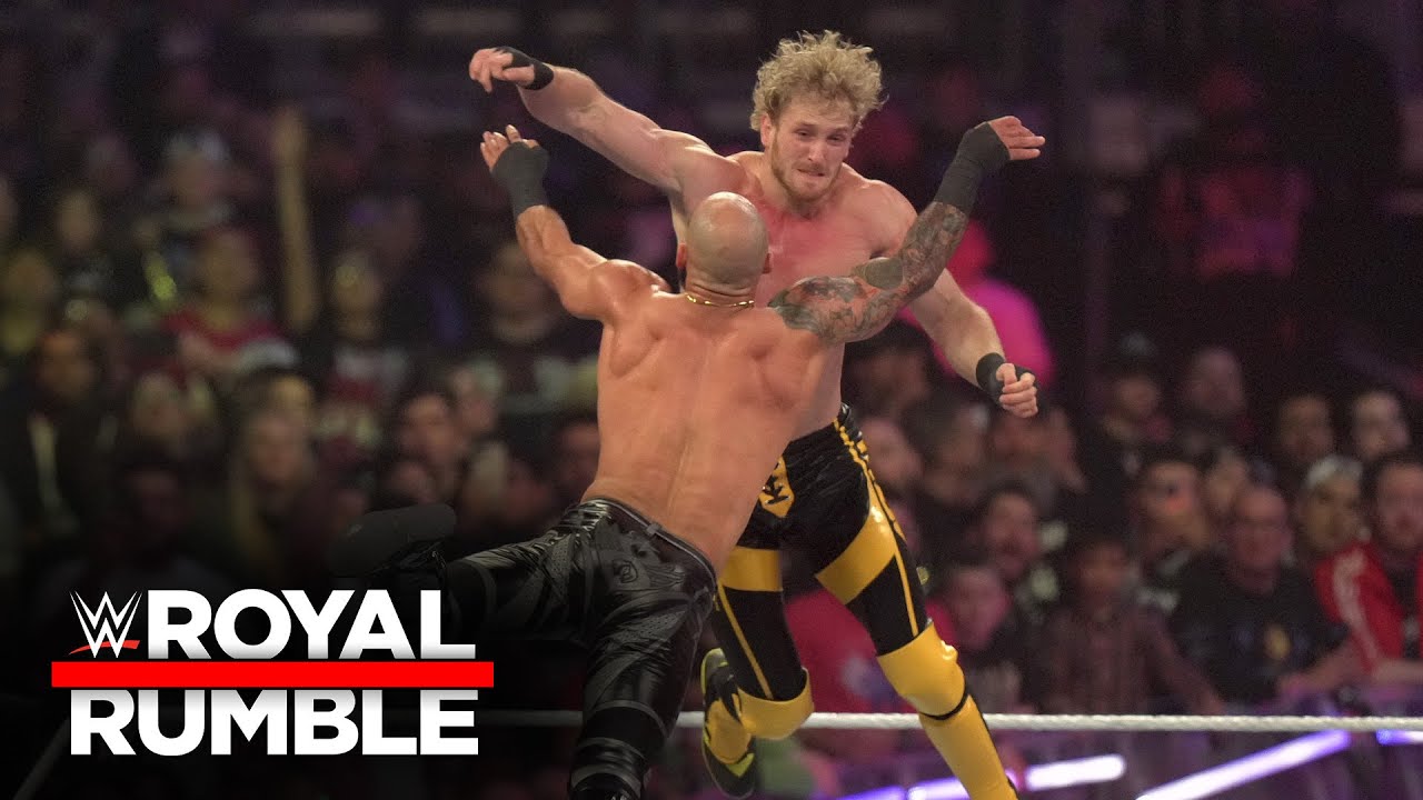 Logan Paul and Ricochet's unbelievable mid-air collision: WWE Royal Rumble 2023 highlights