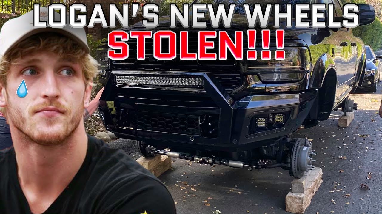 Logan Paul's New Truck Wheels Got Stolen And We Caught The Thieves!