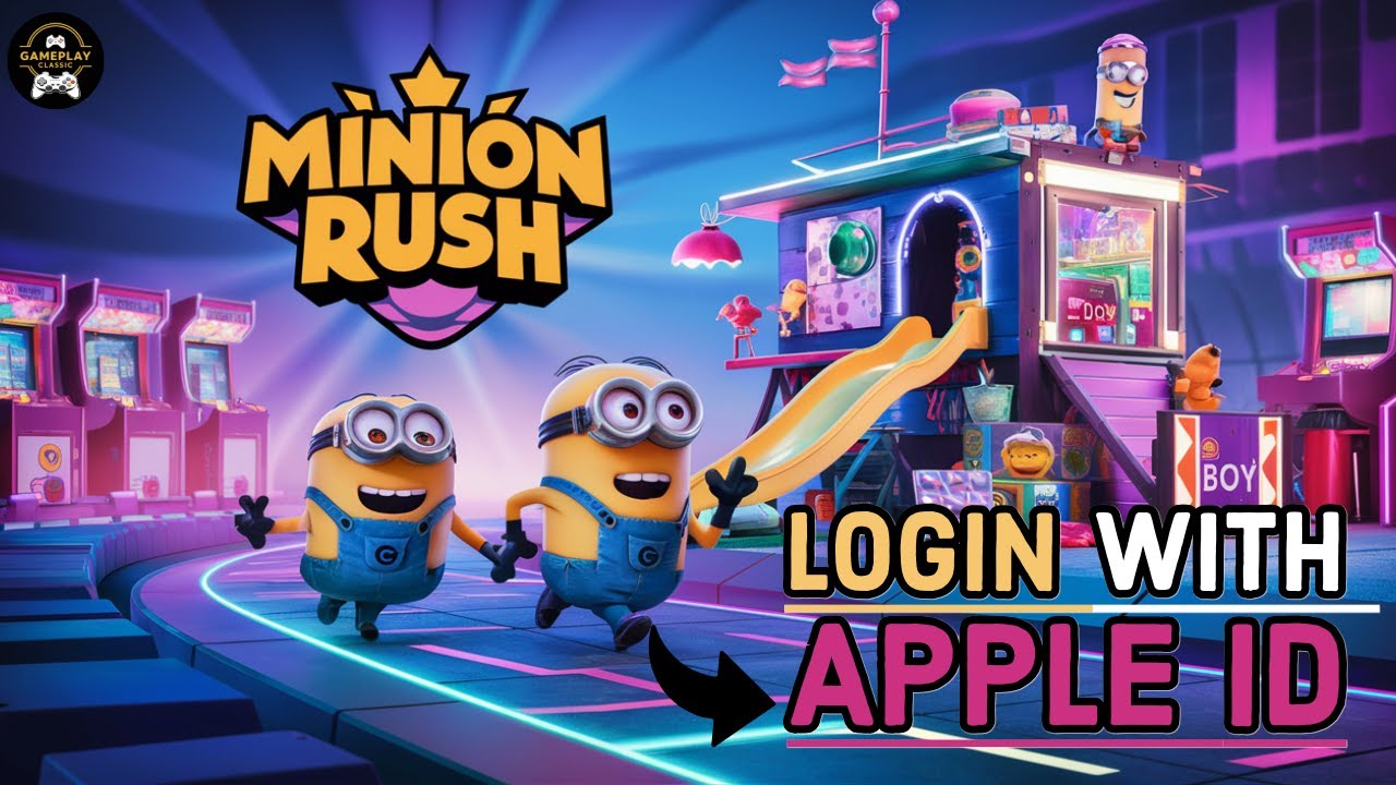 Login Minion Rush Account with Apple ID: How to Link Your Minion Rush Account to Apple ID 2024?