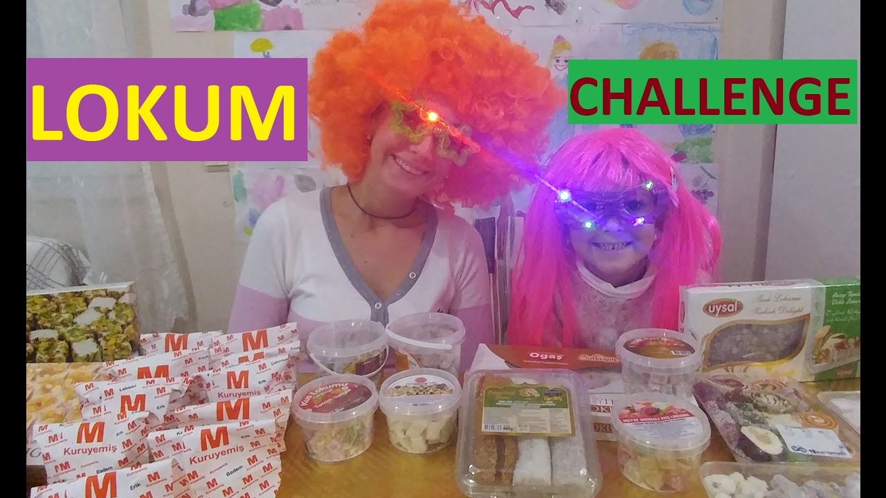 Lokum challenge , eğlenceli çocuk videosu