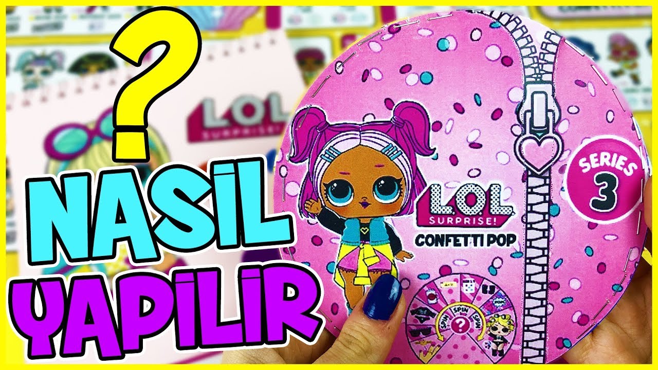 LOL Surprise Toy Confetti Pop LOL Diary How-To Dila Kent