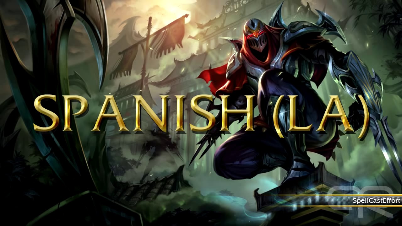 LoL Zed ct tüm sesler   All 17 languages