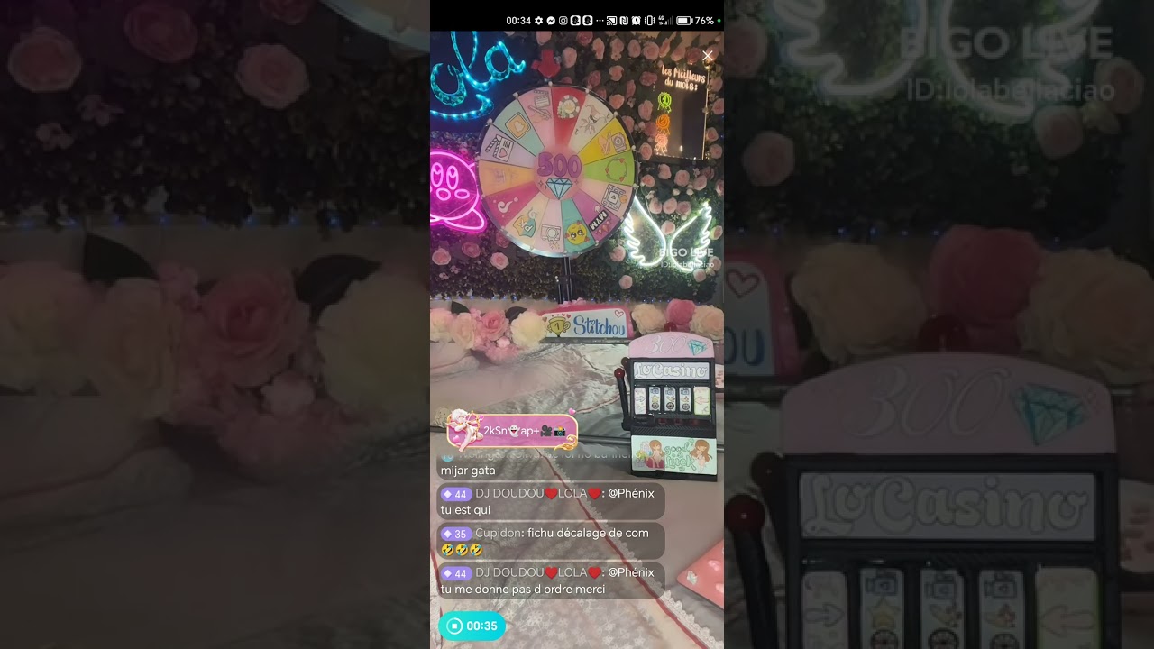 Lola bella ciao bigo live