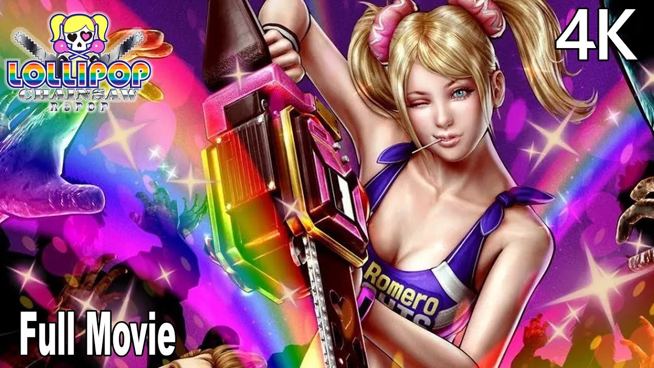 Lollipop Chainsaw RePOP Full Movie All Cutscenes 4K