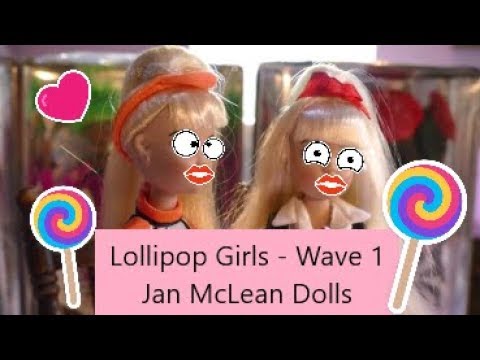 Lollipop Girls Dolls - 1st Edition - Jan McLean Dolls - Vinyl #JanMcLean #LollipopGIrls