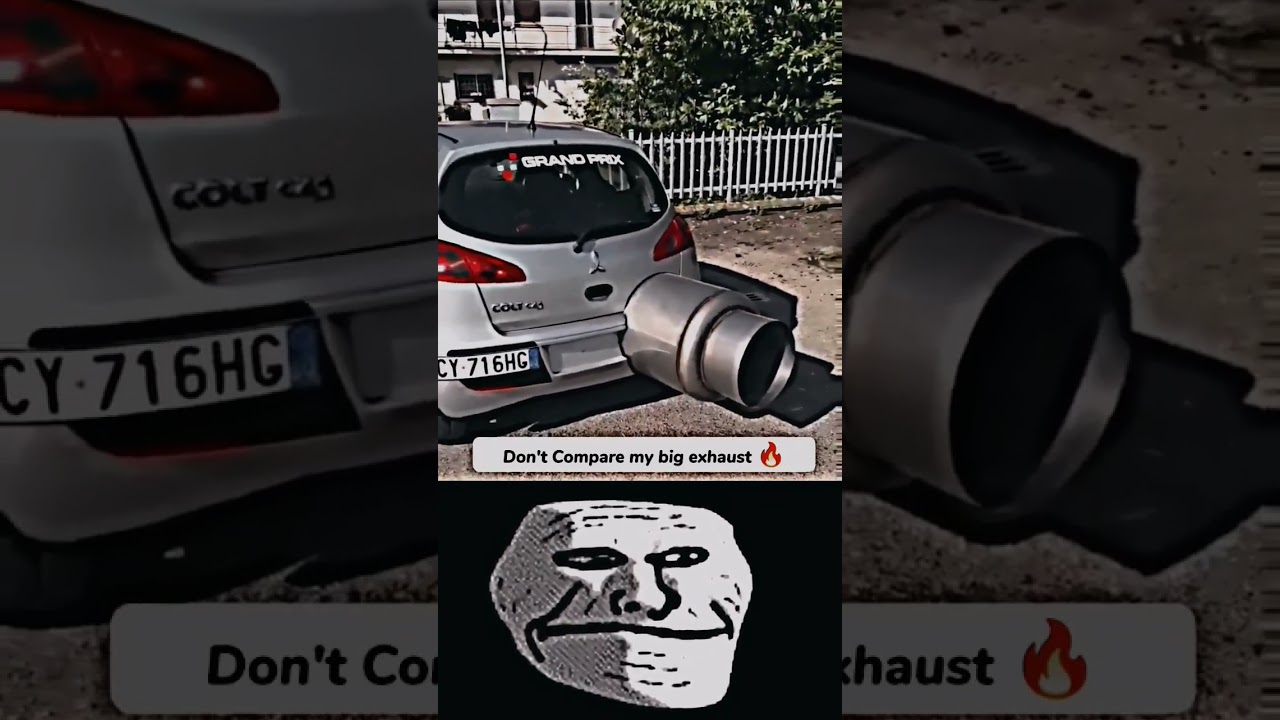 LOL😂||WAIT FOR IT😱||EXHAUST💥||TROLL CHATTER||#trending #viral #shorts #exhaustsound #trollchatter