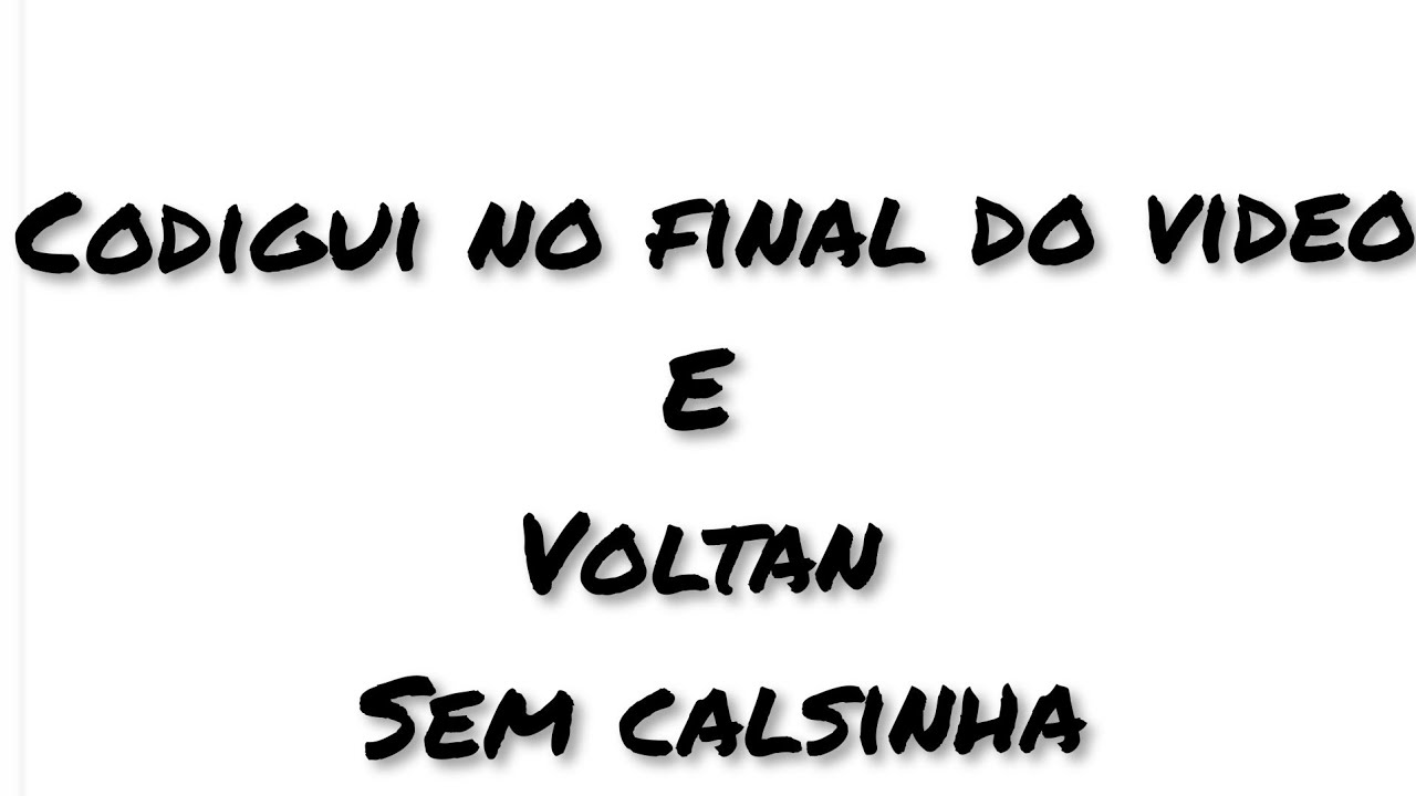Lomofts da LOUD VOLTAN sem calcinha e codiguin no final