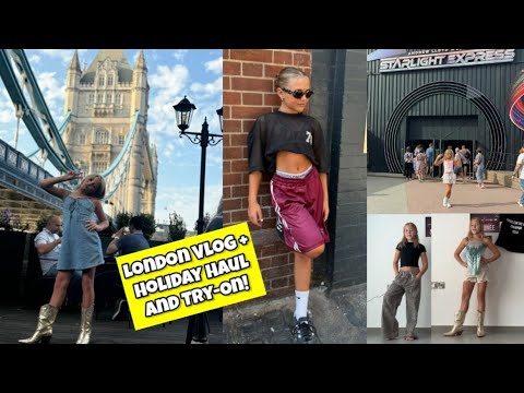 London Vlog + Holiday Haul and Try-On!