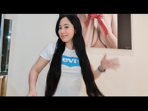 Long Hair Oiling, Styling and Combing