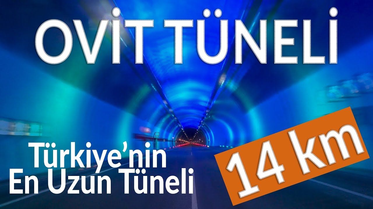Longest Tunnel in TURKEY: Ovit Tunnel