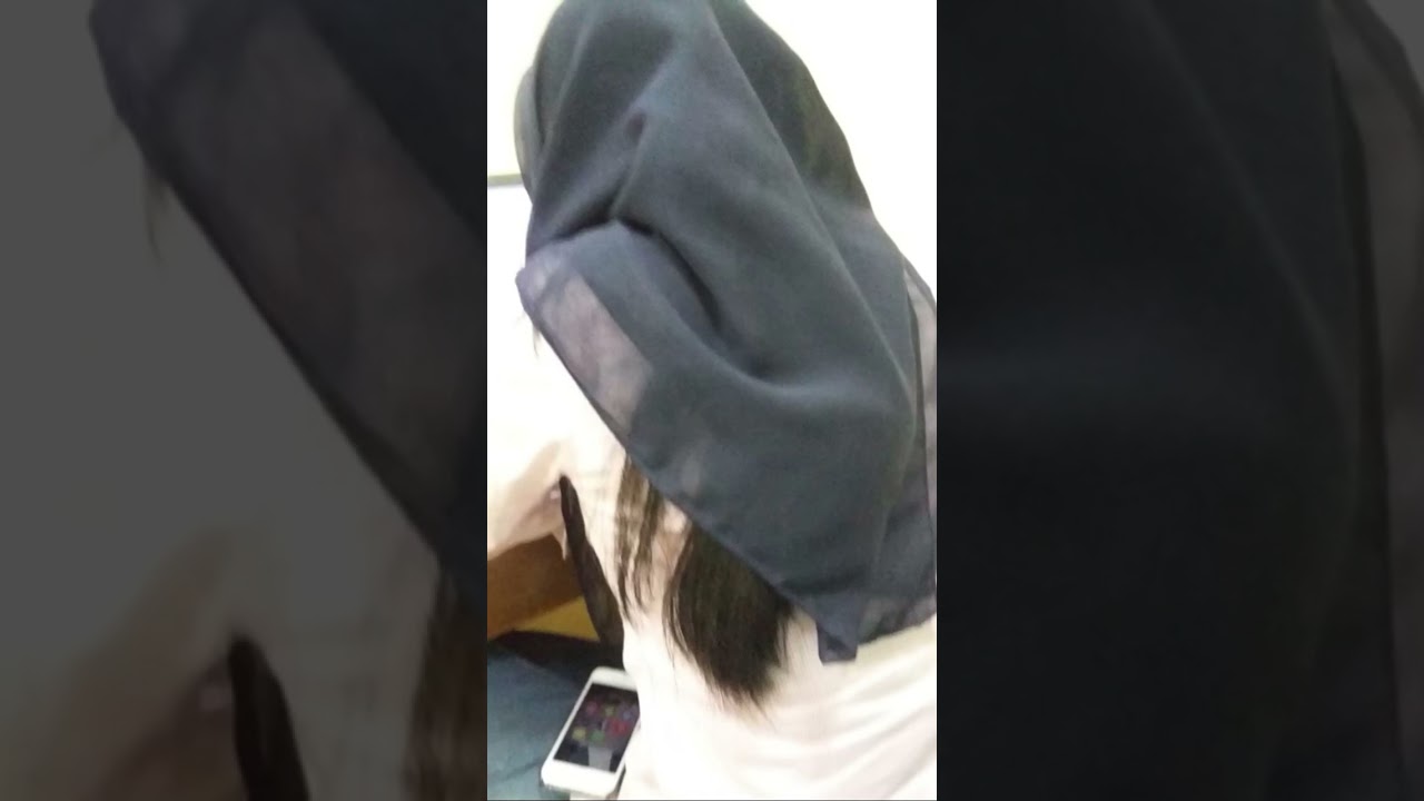 Longhair melebihi hijab #hairplay #hairjob