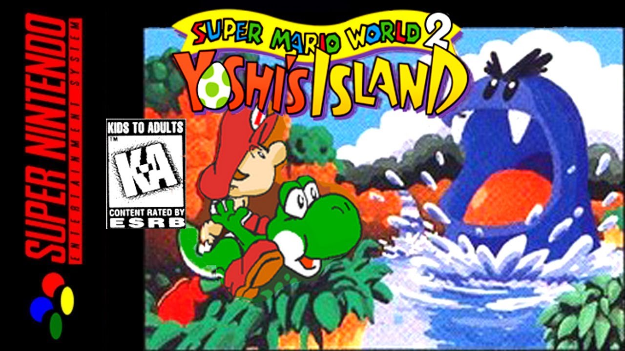 [Longplay] SNES - Super Mario World 2: Yoshi's Island [100%] (HD, 60FPS)