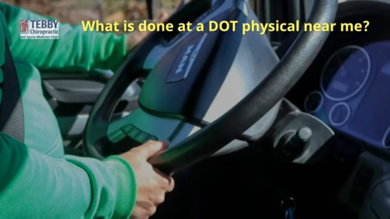 Looking for a DOT Physical near me in Charlotte NC? | Tebby Clinic | 704-541-7111