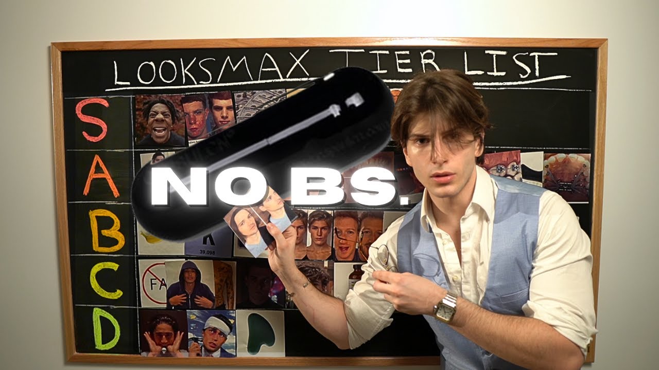 Looksmax Tier List (NO FILTER)