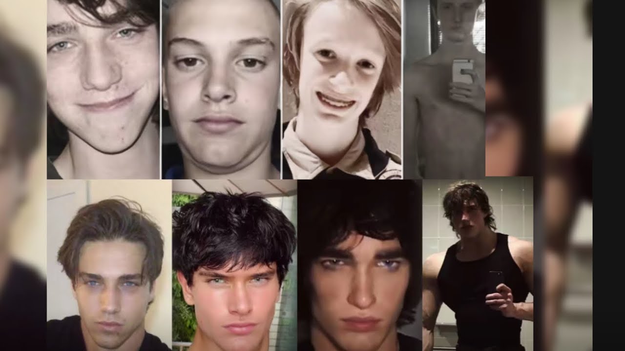 Looksmaxxing glowup edits