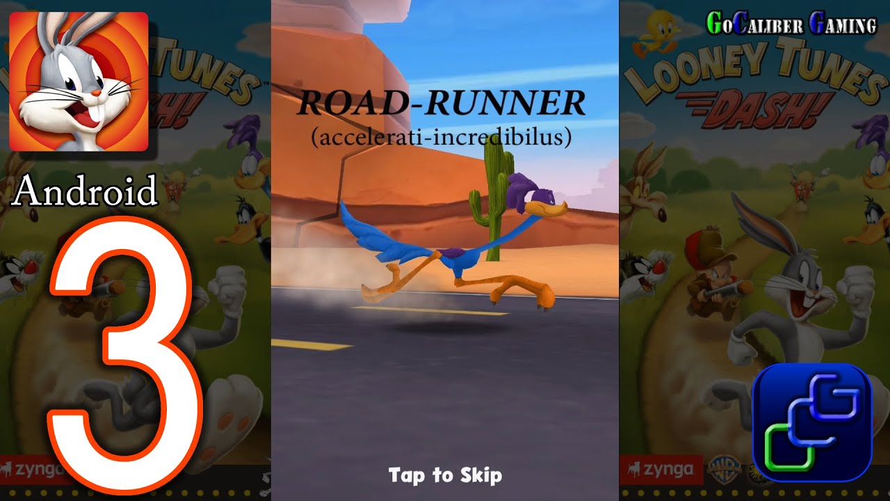 Looney Tunes Dash Android Walkthrough - Part 3 - Episode 2: Road Runner Rampage